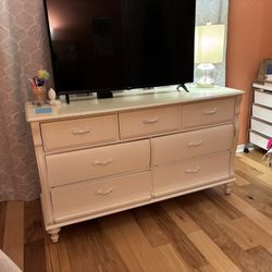 Shabby Chic White Dresser 