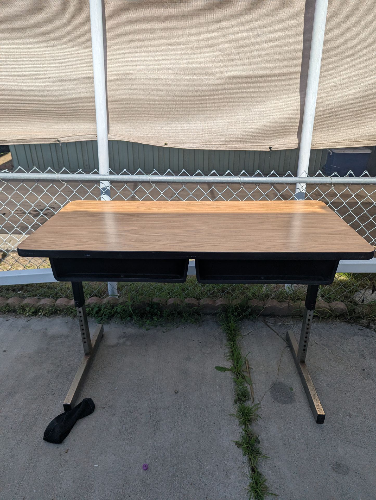 School desk 2 seater