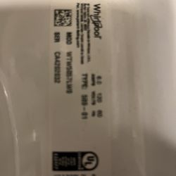 Whirlpool Washer