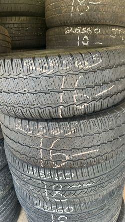 Pair of 235/65/16 Continental
