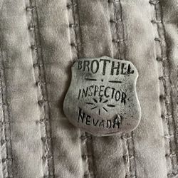 Antique Inspector Badge