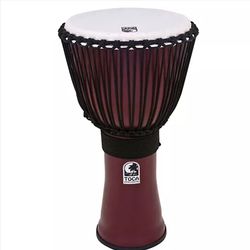Toca Freestyle ColorSound Djembe Metallic Brown 7 in.