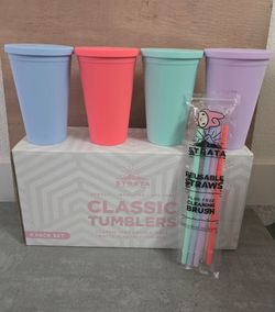 Strata Classic Tumblers 4-Pack Set