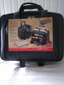 American Tourister Wheeled Portfolio/Computer Case