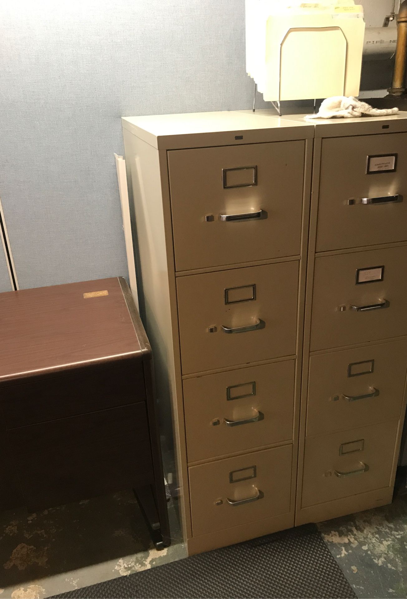 HON 4-Drawer File Cabinet