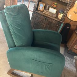 Green Rocking Chair 