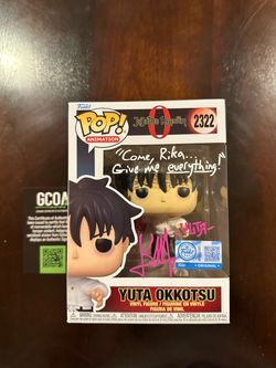 Yuta Okkotsu JJK Signed Funko Pop