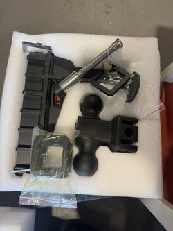 Adjustable Trailer Hitch Ball Mount Kit