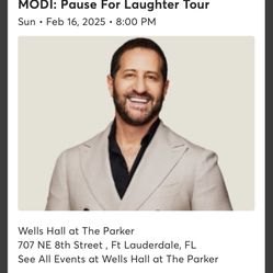 Three Tickets For Tonigh