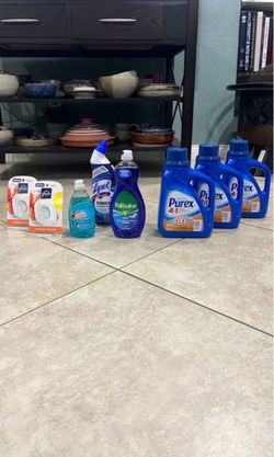 Purex Detergent, Glade, Lysol, Palmolive, Gain