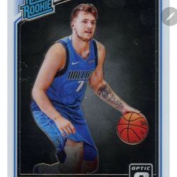 Luka doncic rated Rookie card