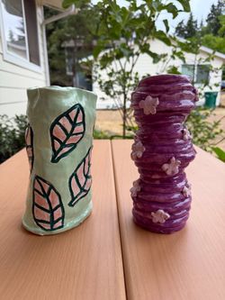 FREE / $1 Handcrafted Ceramic Vases (Great for Arts & Crafts!)