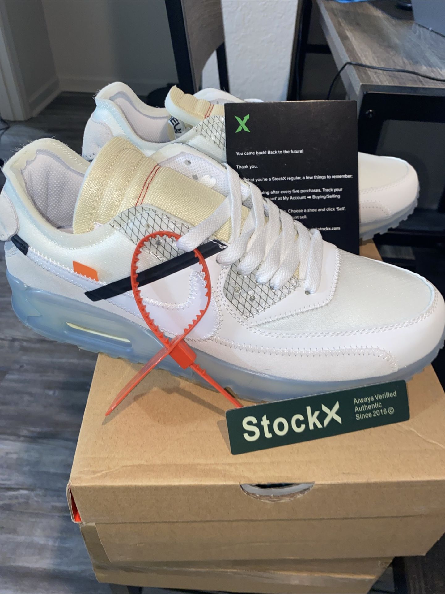 Nike Air Max 90 “off-white” The Ten Size 12