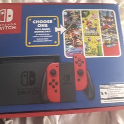 Nintendo Switch Mario Edición 