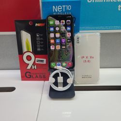 Apple iPhone XS 256GB in Space Gray (Factory Unlocked/Desbloquiado) + Free Accessories 