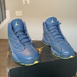 Jordan 13 Squadron Blue Sz 6