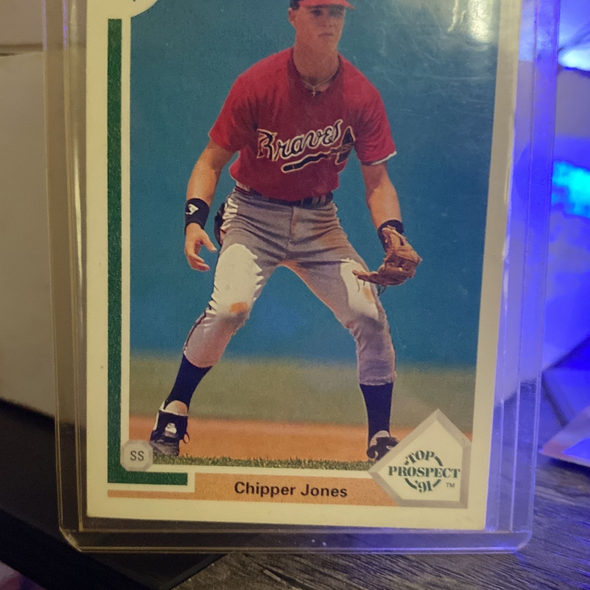 1991 Upper Deck #55 Chipper Jones