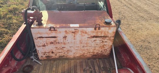 100-Gallon Diesel Transfer Tank with pump $400.