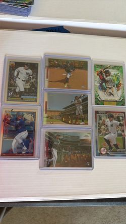 Topps chrome cards