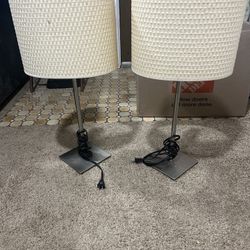 2 Table Lamps 