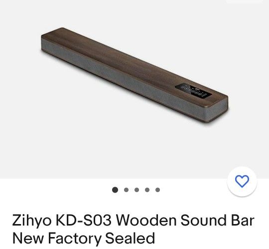 ZIHYO 2.1 WOODEN SOUND BAR KD-S03