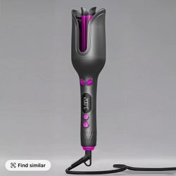 Automatic hair curling lron,32mm comfort stick lazy curling tool,electric rotary large curling without damaging hair curler,100 Million lonic care cur