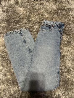 H&M Straight Leg Denim Pants