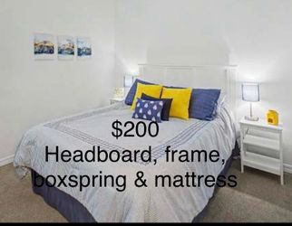 Queen bed!