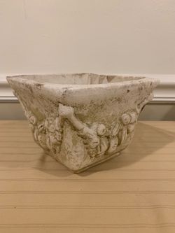 Unique square planter or decor