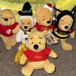 Winnie the Pooh Plushes