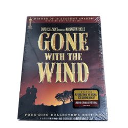 Gone With The Wind 4 Disc Collectors Set (New)