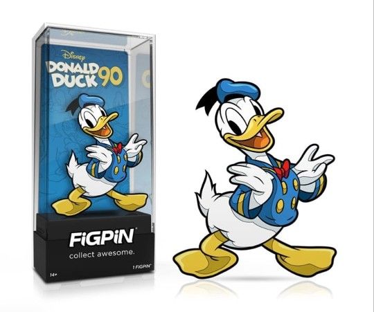 2024 Disney D23 Expo FIGPIN Donald Duck 3Pc Anniversary Box Set Exclusive LE 500
