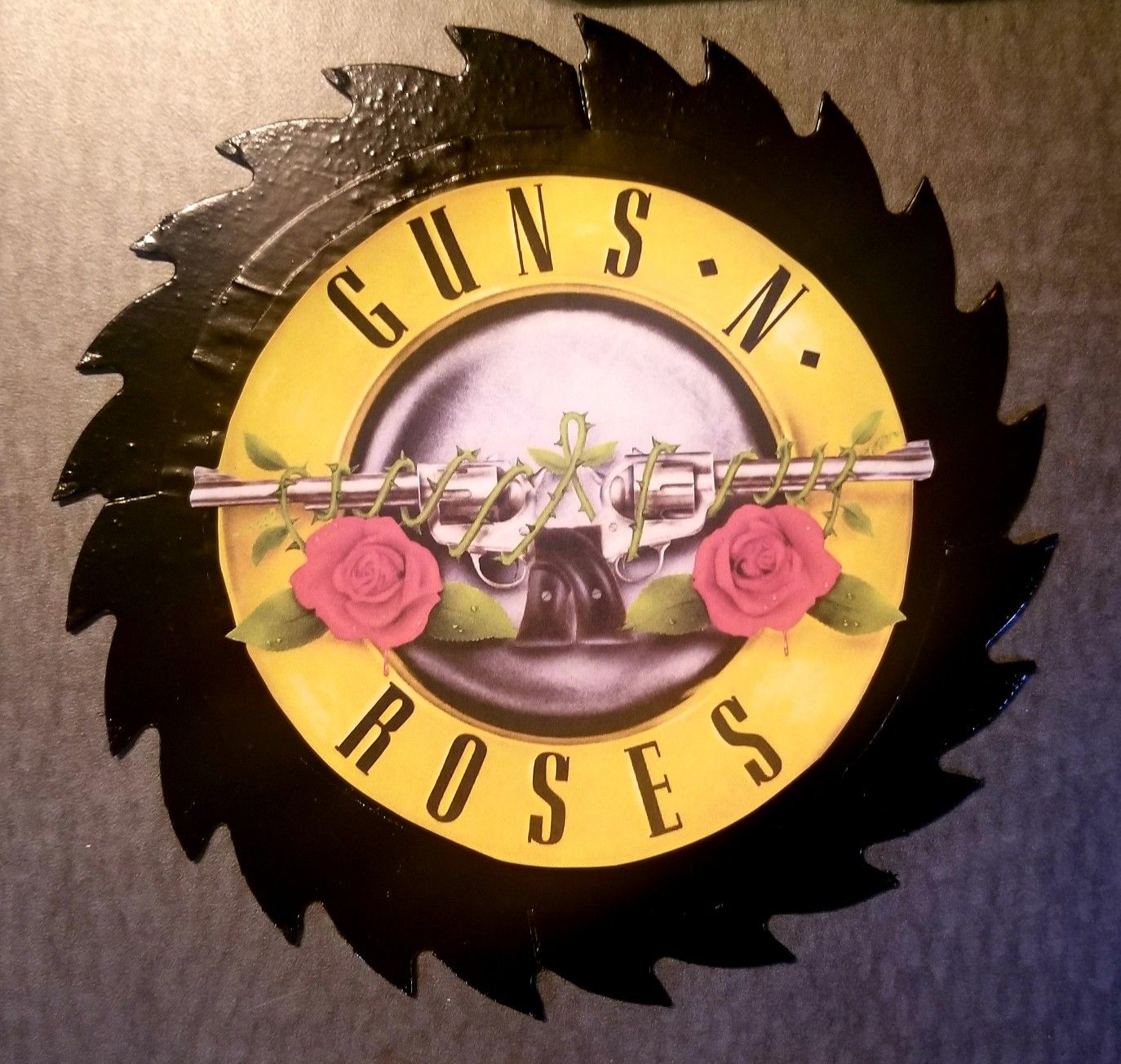 Guns N Roses Decorative Saw Blade