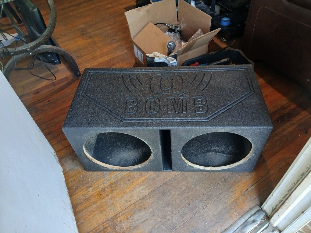 QBOMB BOX FOR 2. 15" SUBS