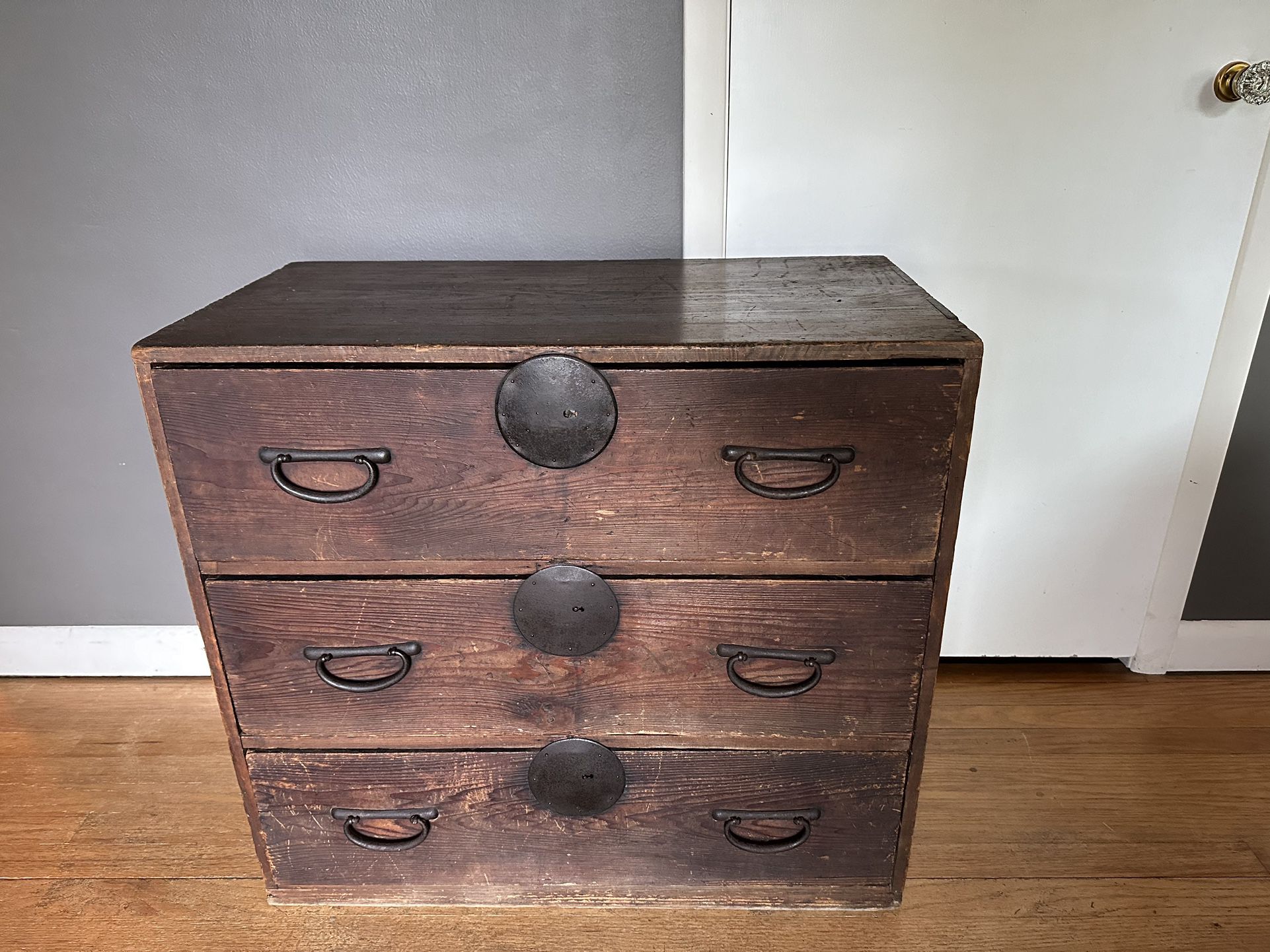 Antique Japanese Tansu Cabinet/Dresser