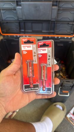 Milwaukee Diamond Max Tile Drill Bits – 2 Pack