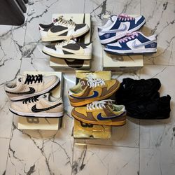 Jordan 1s , Jordan 4s , Nike Sb , Travis Scott 