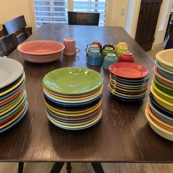 Fiestaware 64 Pieces Excellent Condition 