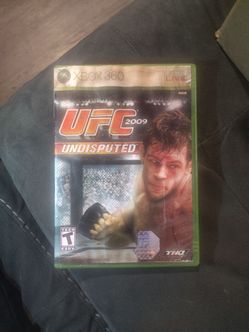 XBOX (contact info removed) UFC UNDISPUTED GAME
