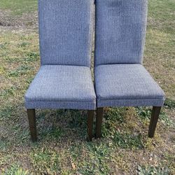 Grey Dinning Room chairs