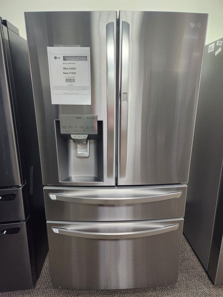 Door IN Door Refrigerator With Convert Drawer And Craft Ice Maker 1 Year Warranty Included Financing Available
