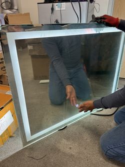36x28 Inch Led Mirror $25