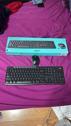 Logitech Wireless keyboard And Mouse