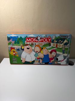 Family Guy Monopoly Collector’s Edition Board Game Complete USAopoly