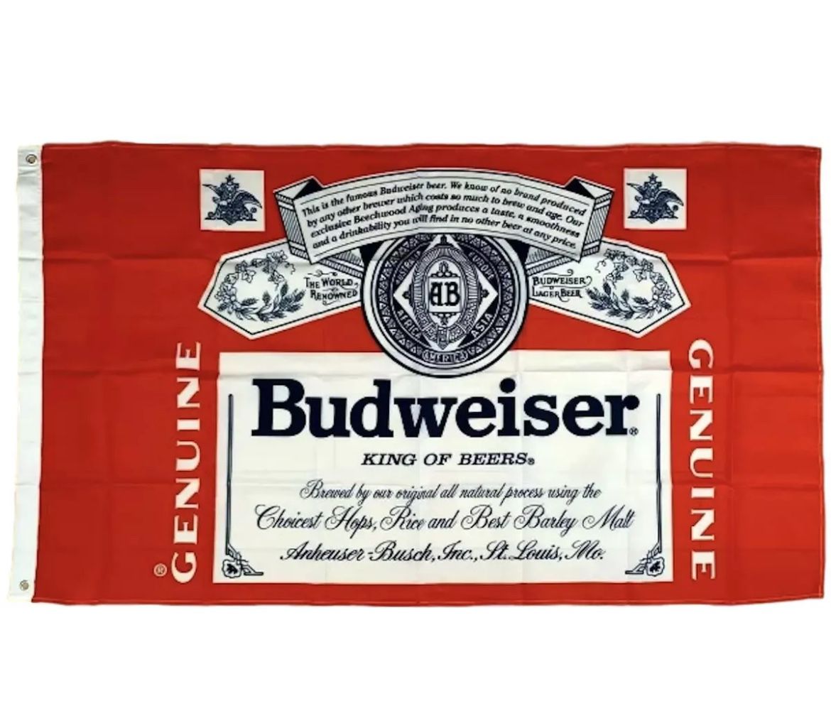 Budweiser Beer Flag