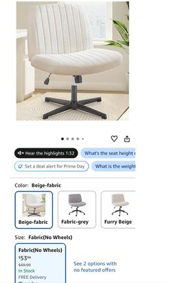 Crisscross gaming chair