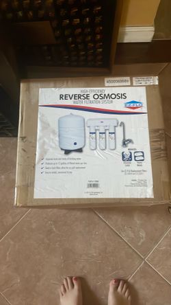 Reverse osmosis new in box