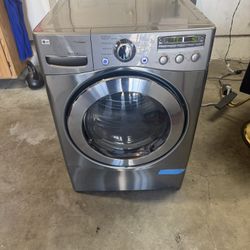 LG Electric Dryer With Steam Care