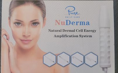 Anti-Aging NuDerma Portable Skin Therapy Wand Machine