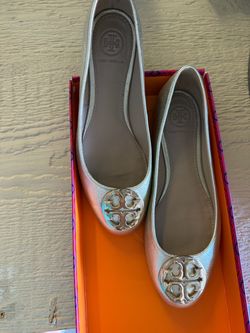 Tory Burch Gold Ballet Flats